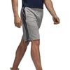 Adidas Essentials Comfortable Versatile Striped Casual Shorts Men Shorts Gray BK7469