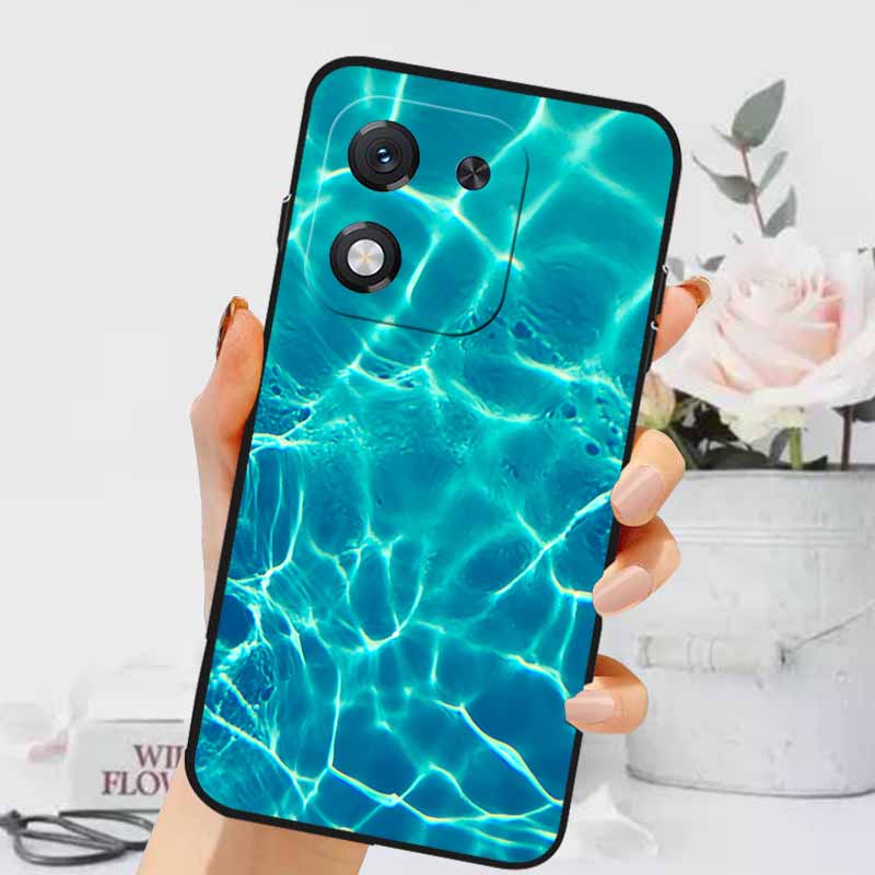 For Honor X70i 5G Case Luxury Marble Silicone Soft Phone Covers for Honor X70i 5G Protective TPU Back Shells ABR-AN00 Coque Capa