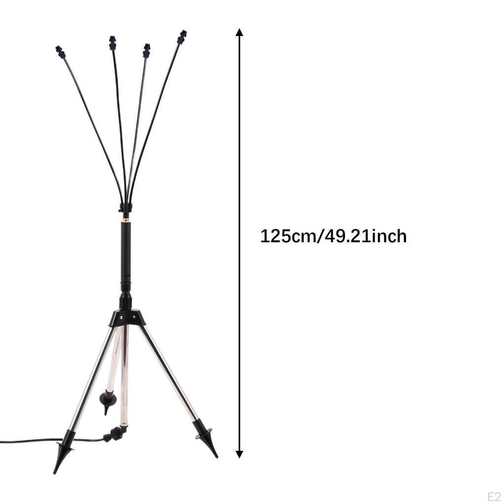 Nebulizzatori da Esterno per Patio 8 M Sistema di Nebulizzazione ad Arco Portatile Nebulizzatore d'Acqua Prendisole