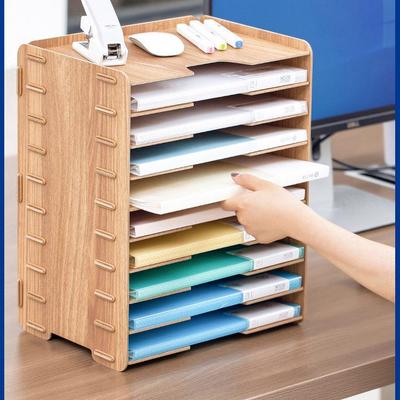 Organizador y Estante de Archivos de Escritorio de Múltiples Niveles