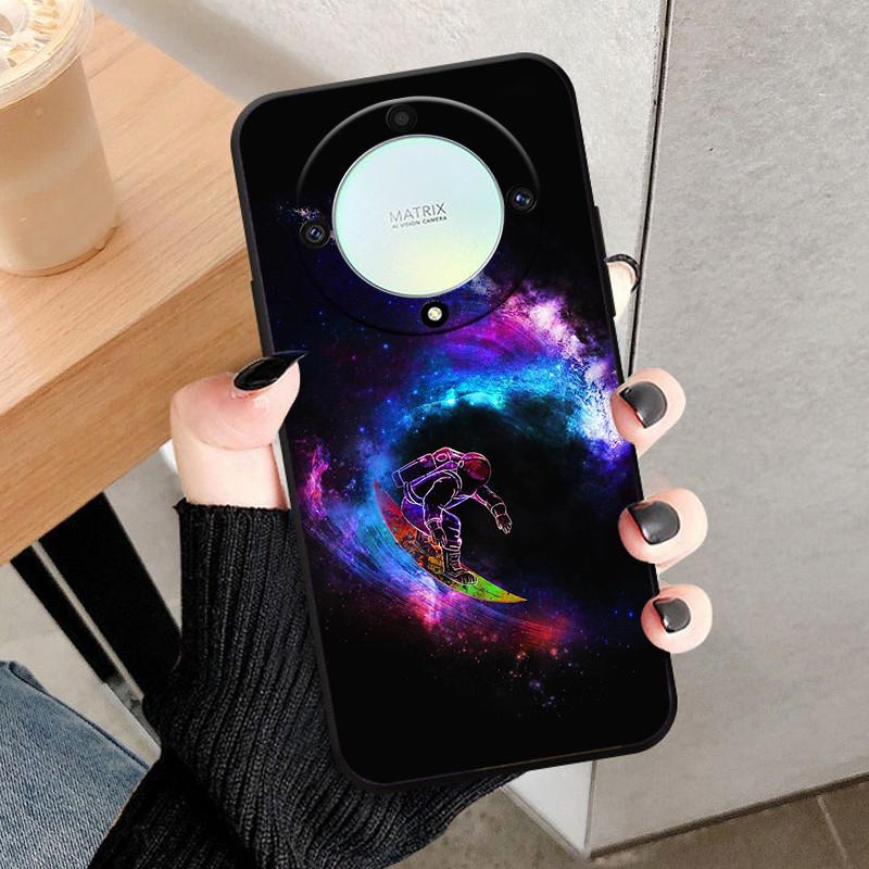 For Honor Magic 6 Lite 5G Case Soft Silicone Cool Wolf Shockproof Cover For Huawei Honor Magic6 Lite 5G TPU Coque Lion Fundas