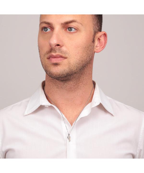 Morellato Gold Edelstahl und 750 Gold Halskette SATM02 für Herren