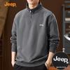 JEEP Men's Half-Zip Sweatshirt