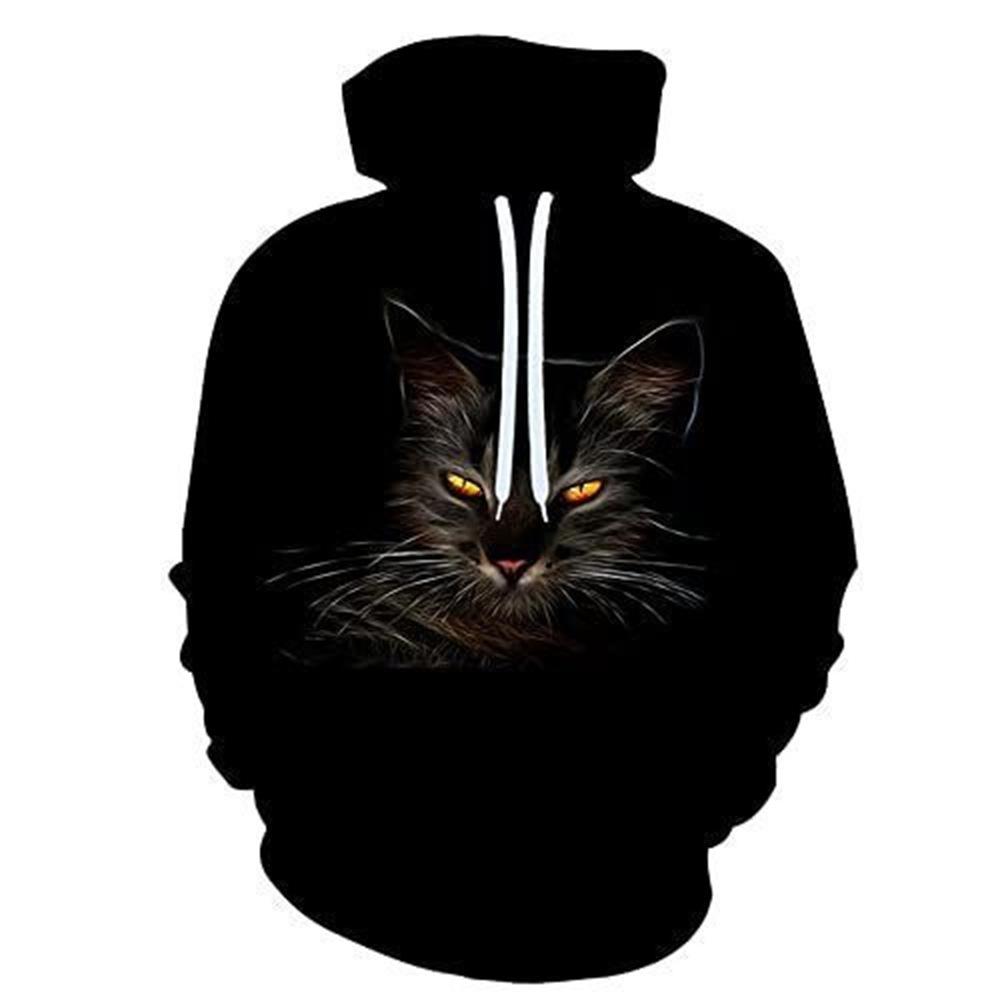Ny Smiley Doodle Bomullsgodis Båndtrykt Genser Hettegenser Pullover Genser