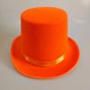 Sombrero de Copa de Mago para Cosplay Fieltro Gorro de Mago Accesorio para Disfrazar Adultos Adolescentes