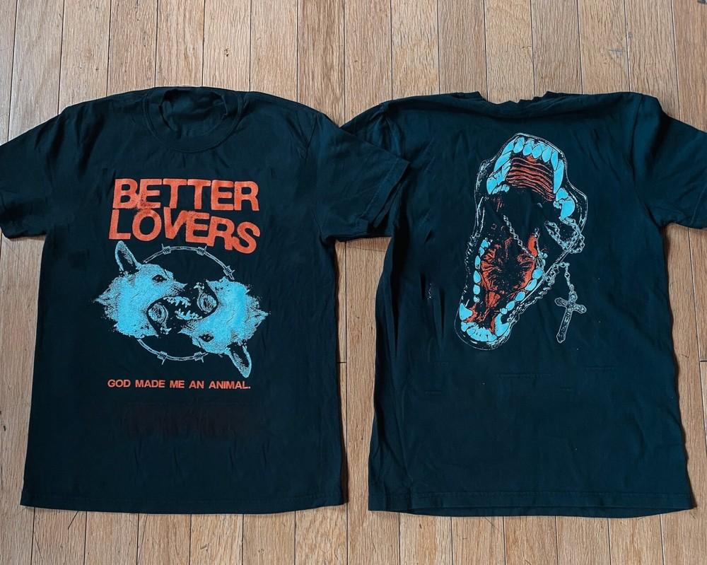 Better Lovers - Eyeball Shirt Black Color Short Sleeve Full Size Unisex T-Shirt XXXXL