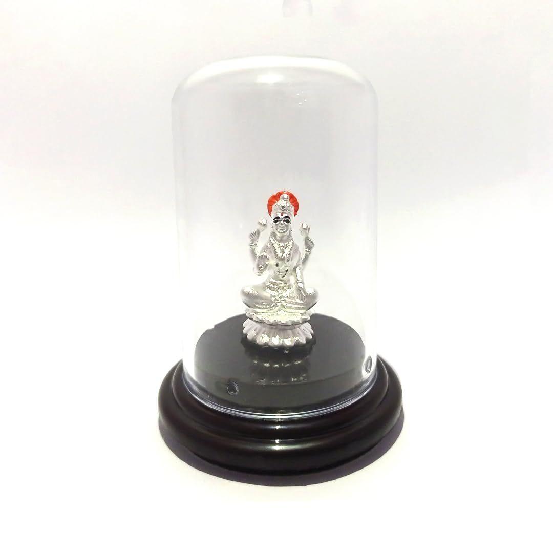 

Pure Silver Idol with Base for Pooja/Gift Item/Murti for Puja Room/Gift for Wedding & House Warming Ceremony