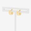 ESTELLE [Official] Women's Hoop Earrings, 18K Yellow Gold, 0202-3387-0019-0000