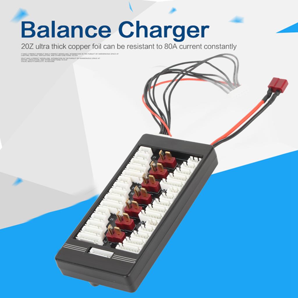 Parallel Charging Board Balance Charger Charging Adapter for LiPo LiFe Li Ion Batteries