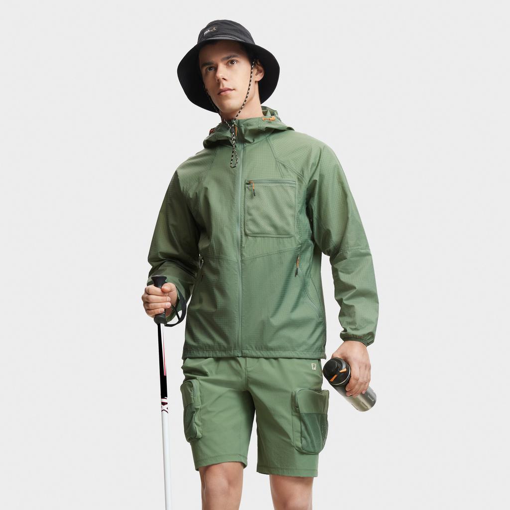 New FILA Jackets Men's Alkaline Green A11M427708FGN