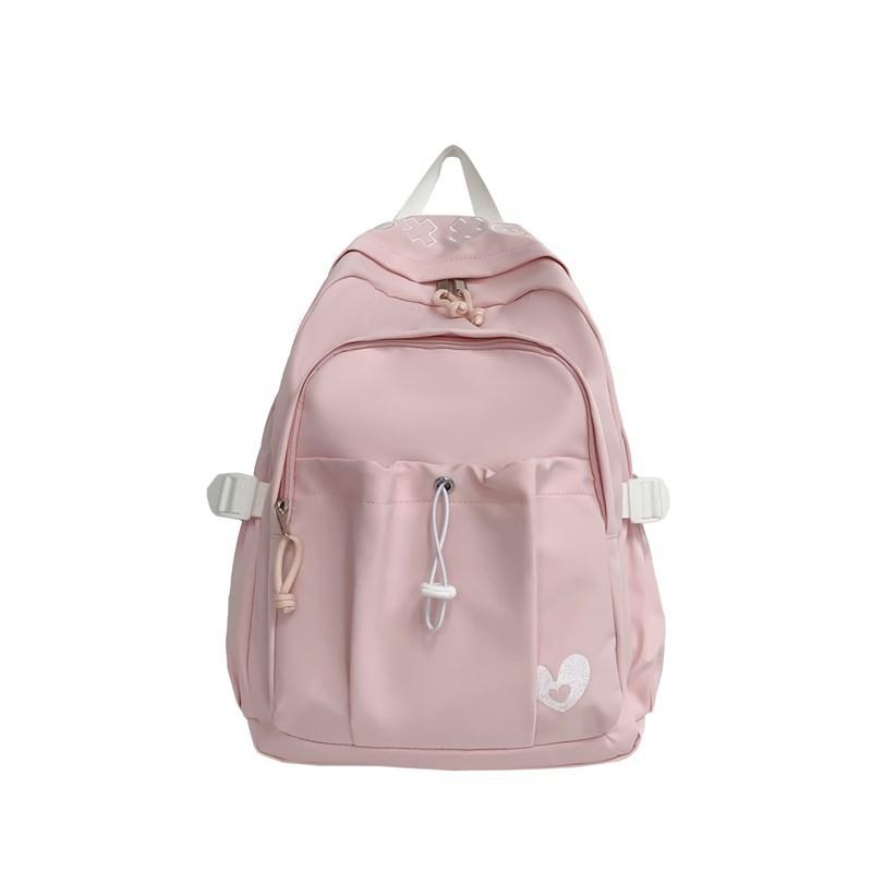 Fresh  Sweet and Cute Girly Japanese Campus Backpack Simple and Versatile Junior High School Students Backpack