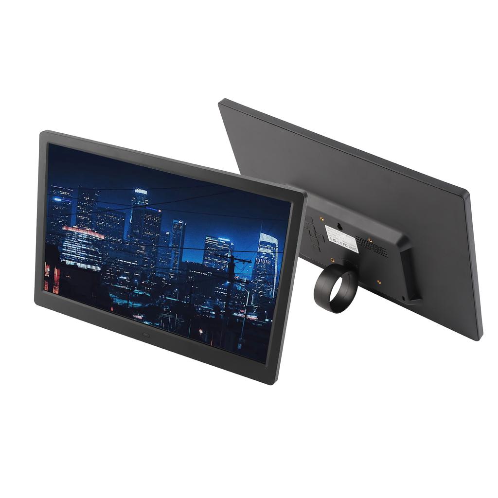 15.4 Inch 1280 * 800 Resolution LED Digital Picture Photo Frame Photo Album 1080P HD Video Playing with Remote Control
