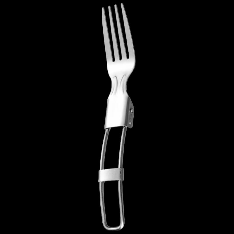 

OEING 304 Stainless Steel Foldable Picnic Fork Set One Size