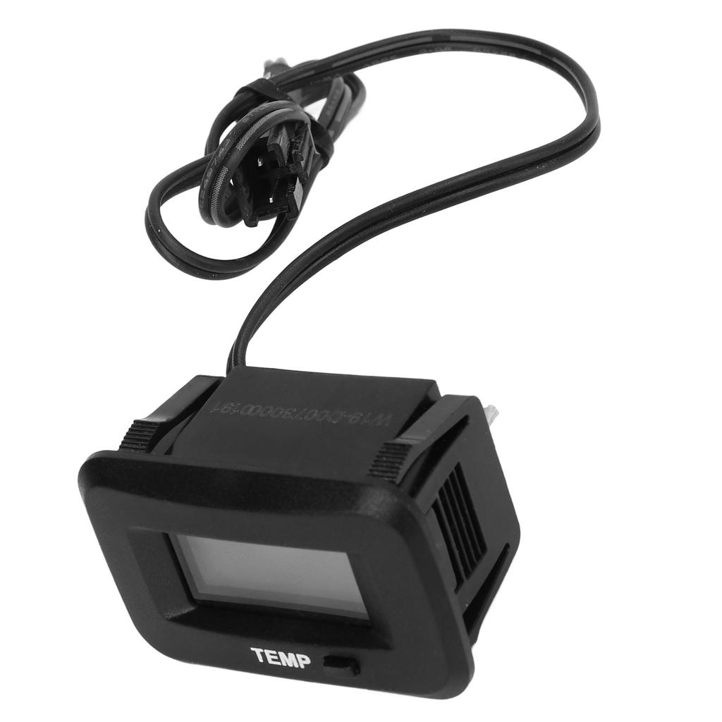 Engine Temperature Gauge 6‑30V Digital Display Waterproof Engine Temp Meter for Motorcycle Lawn Mower Outboard Yacht
