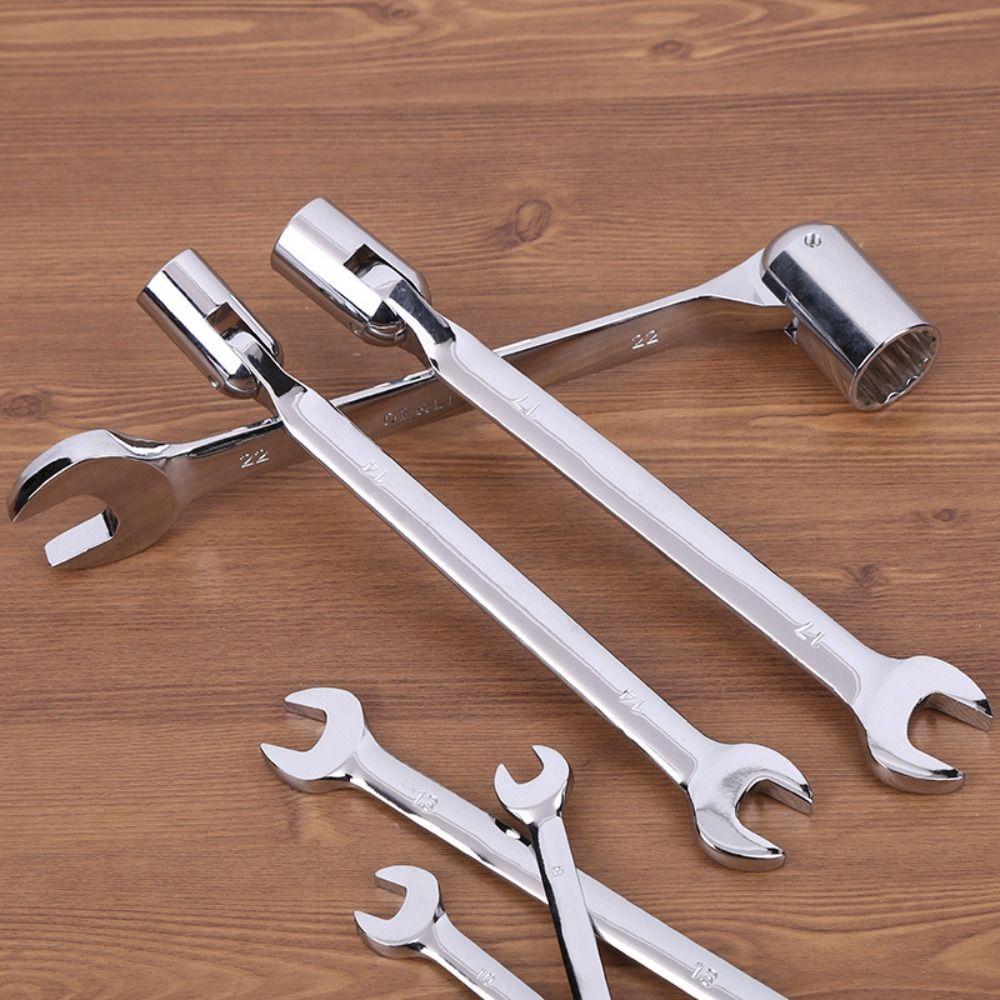 10mm Combination Spanner Metric Swivel Head Socket  for Projects with Tight Space
