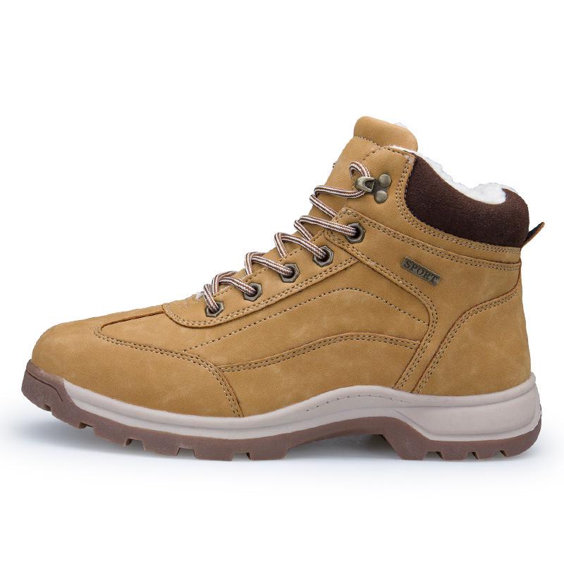 

мода 2024 мужские ботильоны осень зима мужские ботинки ботинки мужские новые высокие ботинки теплая обувь мужские 39 верблюд