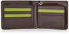 Bifold Wallet with Medium Bill Chocolate [Head] Men's L-Shaped Compartment,