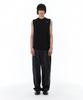 Yunse [Unisex] Glossy Cargo Pants (Black)