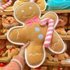 Gingerbread Man Pillow & Christmas Tree Cushion Set - Festive Holiday Decoration Gift for Kids