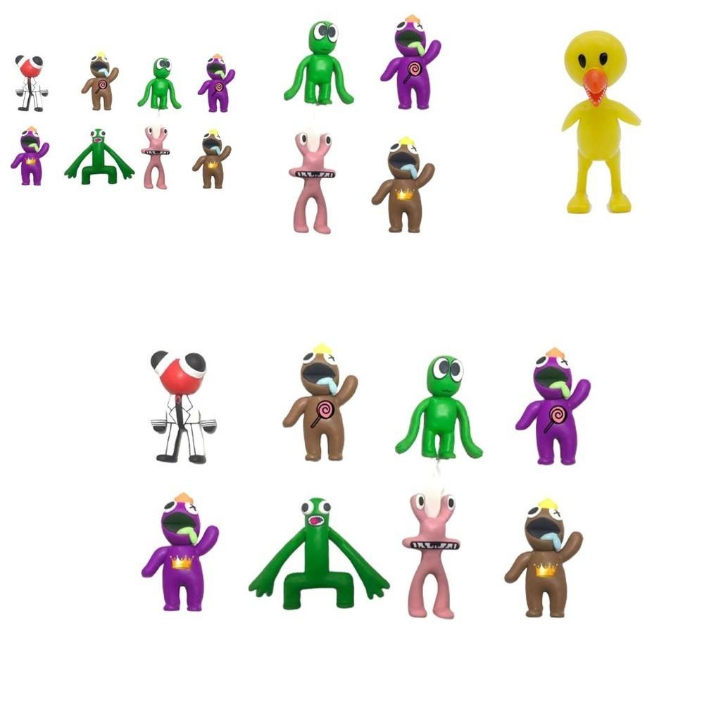 Roblox Rainbow Friends Figure Toy Model Durable Colorful Cake Topper Ornament For Kids' Xmas Gifts