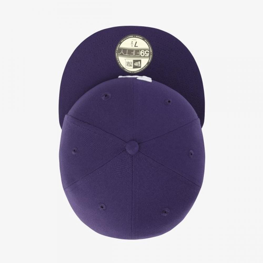 New Era Mlb La Dodgers Fitted Cap Purple 15131699