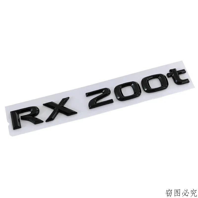 

ABS Car Rear Trunk Emblem Body Letter Decal for Lexus RX450hL RX200t ES200t RX450h Exterior Decoration