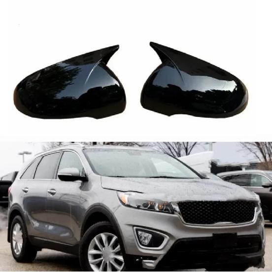 Rearview Side Mirror Cover For Kia Sorento 2015 2016 2017 2018   Wing Cap Car Rear View Case Trim Sticker Carbon Fiber