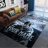 Name Custom Kratos God of War Carpet Rug for Living Room Bedroom Home Sofa Decoration,Kids play Non-slip Floor Mat
