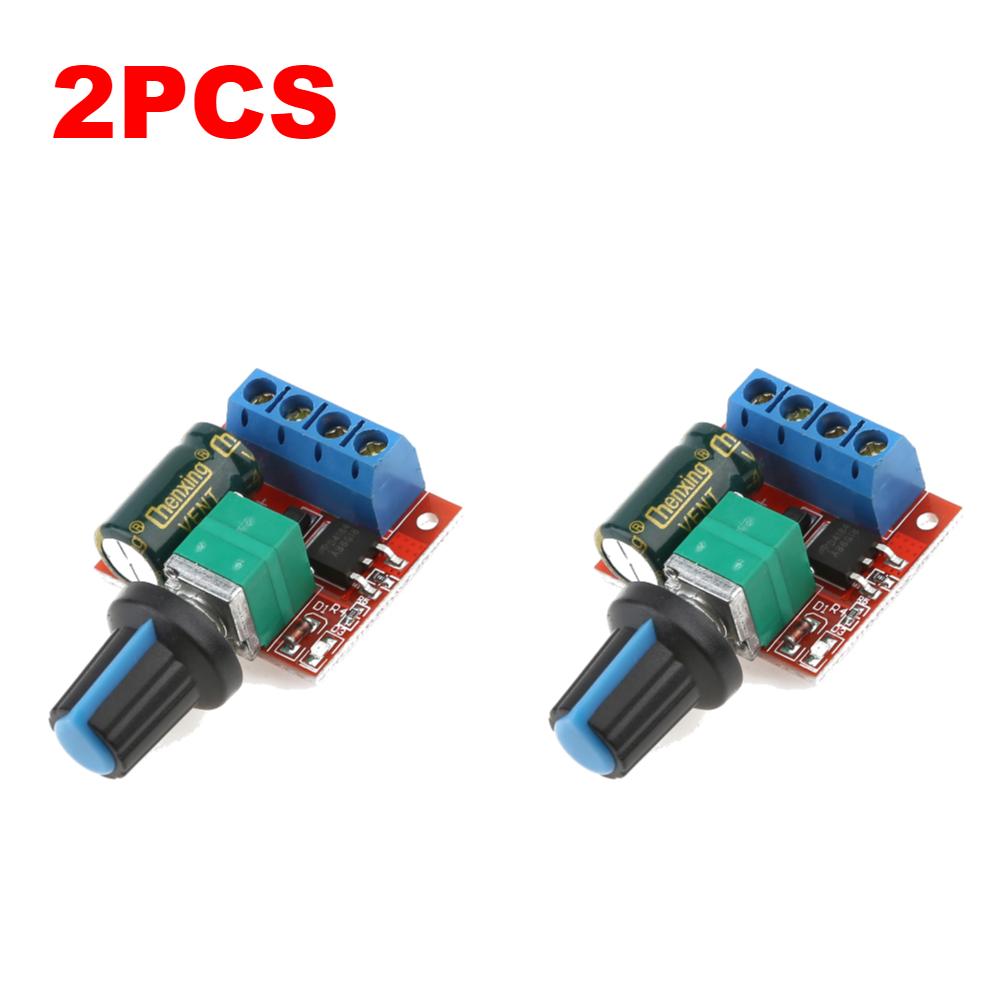 1-5pcs 5A 90W PWM 12V DC Motor Speed Controller Module DC-DC 4.5V-35V Low Voltage Motor Speed Controller Adjustable Drive Module