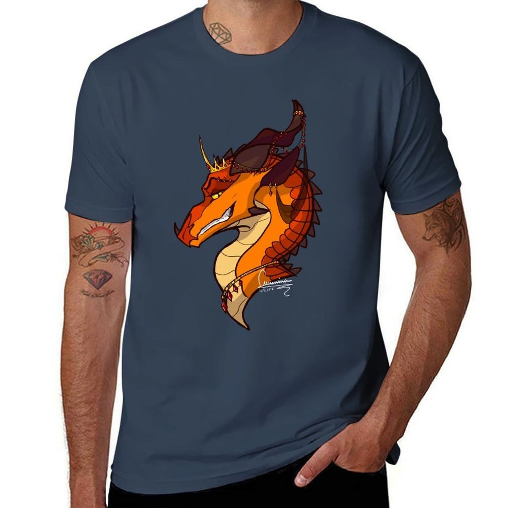 Queen Scarlet Tshirt Work Short Sleeve Cotton Top