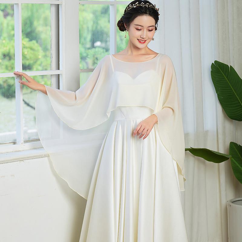 Scialli da sposa per matrimonio, poncho, feste, banchetti nuziali, accessori per la fotografia