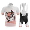 Heren Grappige Stijl Fietsjersey Set Zomer Korte Mouw Sneldrogende Fietskleding MTB Fietskleding Maillot Ropa Ciclismo