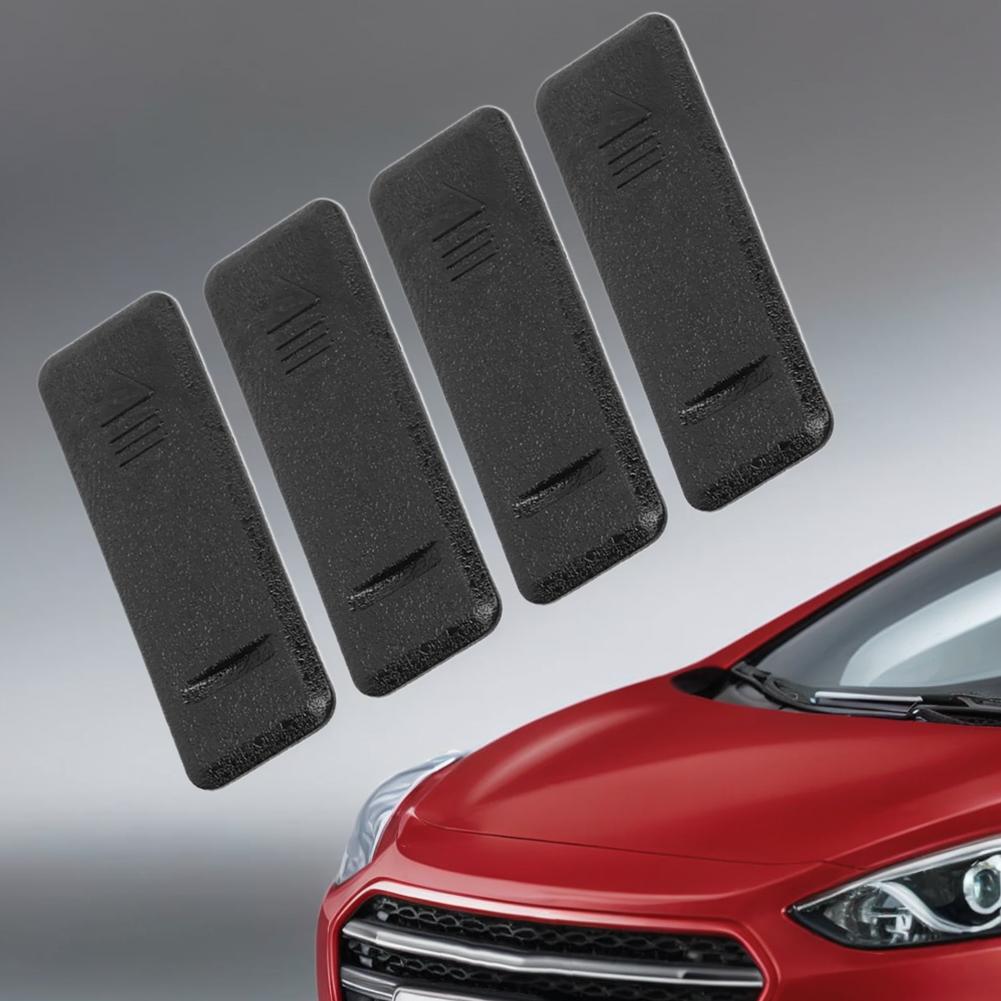4 Piezas Tapa de Extremo de Barra de Techo Reemplazo 87255A5000 Cubierta de Barra de Techo Compatible con Hyundai I20 2014 y Posteriores I30 2012-2017