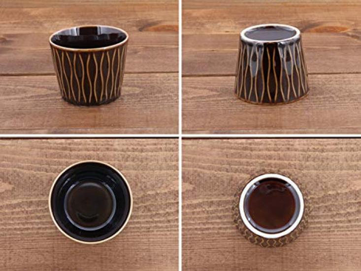 Tableware East Soba Choko AYA Multi Cup Japanese Tableware 4 Color Set Small Bowl Cup Tea Cup Chawanmushi