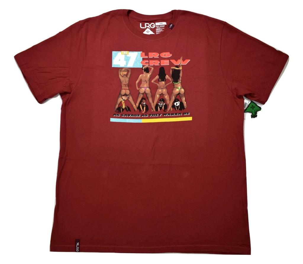 Lifted Research Group Herren The 47 2 Live LRG Crew Tanz Savage T-Shirt NWT S, M, L