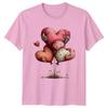 Hearts Valentines Day Unisexs TShirt Unisexs Tee Graphic Unisex Top