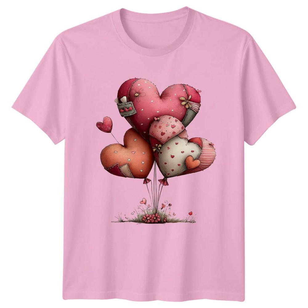 Hearts Valentines Day Unisexs TShirt Unisexs Tee Graphic Unisex Top