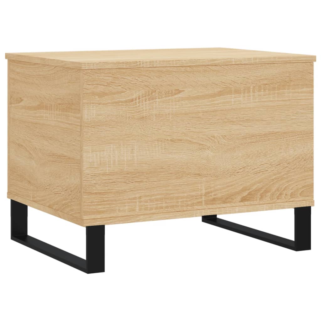 Coffee Table, Sonoma Oak 60x44.5x45 Cm Wood-based Material