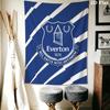 Arazzo da Parete Everton FC Appeso Estetico alla Parete Coperta in Tessuto Stampato Arazzi Decorativi per Camera da Letto Soggiorno Arredamento per la Casa