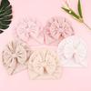 Breathable Newborn Head Wraps Knitted Soft Infant Cap Cute Baby Turban Hat  Daily Wear