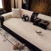 Chenier Sofa Cushion Is Universal In All Seasons  New Non-slip Seat Cushion Cover, Light Luxury High-end Leather Sofa Cover