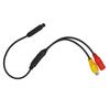 Quick and Easy To Use Car CVBS Male To 4 PIN Female Conversion Cable