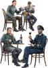 MiniArt Scale German Soldier In a Cafe of Plastic Model Kit MA35396 1/35 (Set 4)