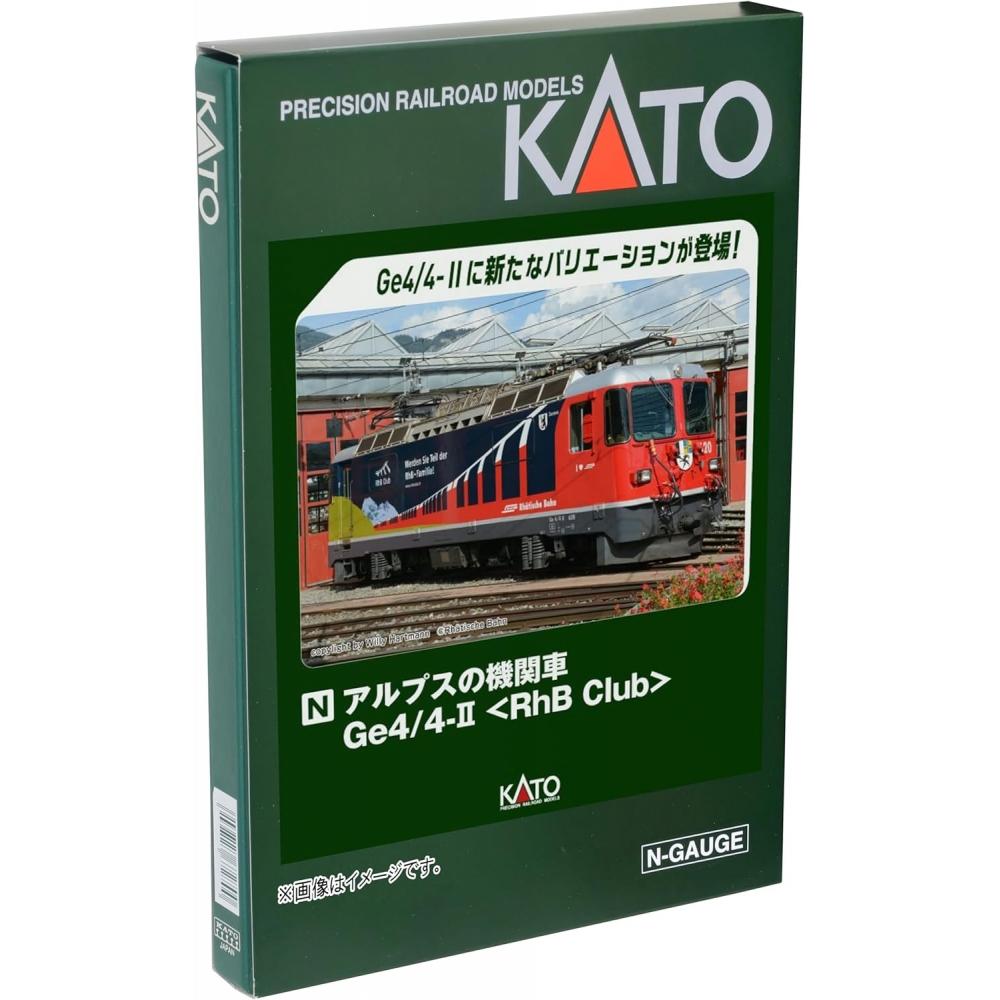 

Kato Kato N Gauge alpiNe Locomotive Ge4 4 Ii Rhb Club 3102 4 Model traiN Electric Locomotive