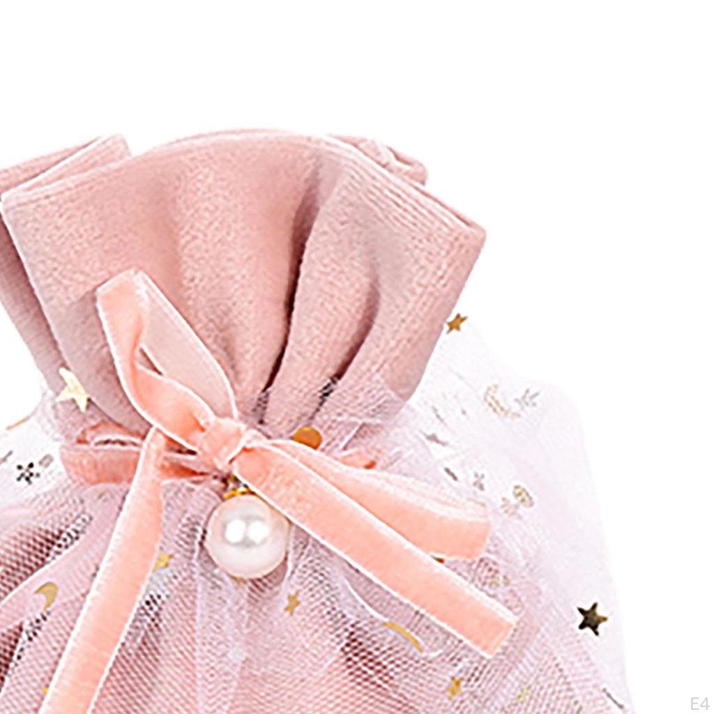 Candy Bag Braut chinesische Hochzeit samt Mode Kordelzug Geschenkbeutel für Party