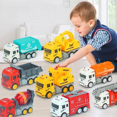 MAITA Mini gebautes Feuerwehrauto, Spielzeug, Geschenke für Kinder im Vorschulalter