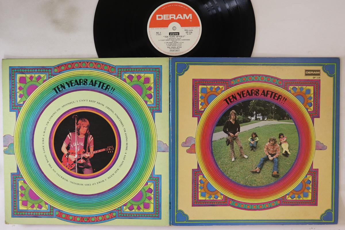 

LP Record TEN YEARS AFTER - Ten Years After!! GP116 DERAM 1972 Japan Rock