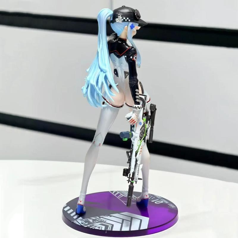 Clukay Mädchen Frontline HK416 Gw Speed Star Mecha Girl Figur Vollständig Bemalt Desktop-Ornament Sammlerstück Ausstellungsstück Geschenk