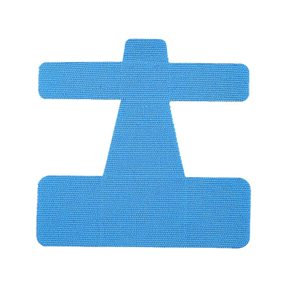 

10 шт./компл. предварительно вырезанный эластичный защитный пластырь для большого пальца ноги с противоизносным внутримышечным эффектом, фиксирующий выворот большого пальца ноги, спортивная бандажная лента синий