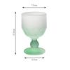1PC Glass Cup Drinkware Medieval Goblet Premium Sense Retro Sparkling Fruit Wine Drinking Set Household Goods
